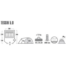 Namiot High Peak Tessin 5 10228 N/A