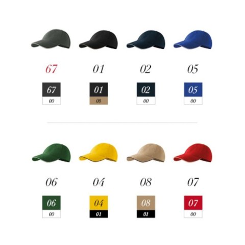 Czapka Malfini Sandwich 6P MLI-30667 nastawialna