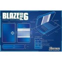 Pokrowiec na rzutki Harrows Blaze Pro 6 Case BLAZEPRO6