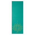 Mata do Jogi dwustronna GAIAM Turquoise Lotus 6 MM 62344 N/A