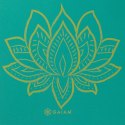 Mata do Jogi dwustronna GAIAM Turquoise Lotus 6 MM 62344 N/A