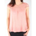 Koszulka Wrangler Capsleeve Tee Coral Peach W W7337FDJX m