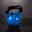 Kettlebell żeliwny pokryty winylem HMS KNV08 BLUE N/A