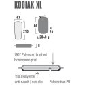 Mata Samopompująca High Peak Kodiak XL 210x63x8 41131 N/A