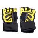 Rękawice na siłownię Black/Yellow HMS RST01 r.S N/A