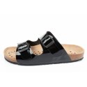 Klapki robocze Abeba Sandals Black W 8088 35