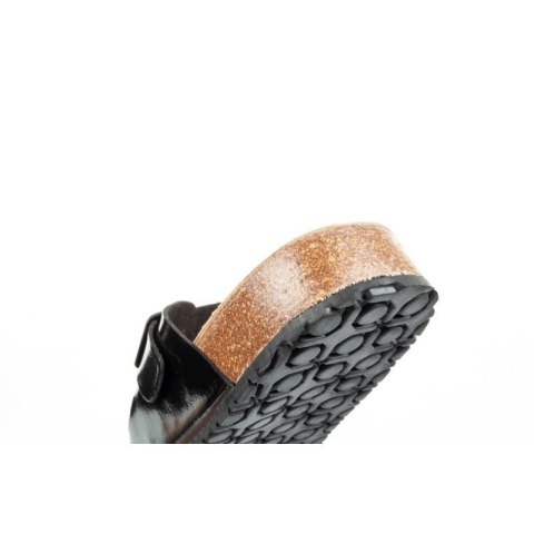 Klapki robocze Abeba Sandals Black W 8088 39