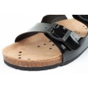 Klapki robocze Abeba Sandals Black W 8088 40