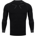 Koszulka termoaktywna Alpinus Tactical Base Layer czarno-szara M GT43219 L