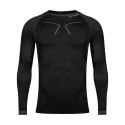 Koszulka termoaktywna Alpinus Tactical Base Layer czarno-szara M GT43219 L