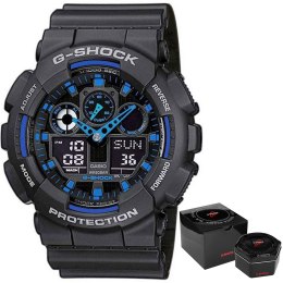 Zegarek Męski CASIO G-SHOCK GA-100-1A2ER + BOX