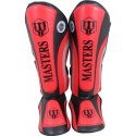 Nagolenniki Masters NS-PU-FT (WAKO APPROVED) 119111-02M niebieski+XS