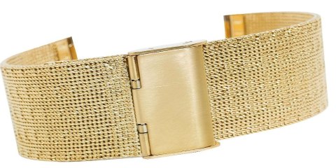 Bransoleta Fashion Mesh Złota IPG 20 mm FA20G