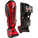 Nagolenniki Masters NS-PU-FT (WAKO APPROVED) 119111-02M niebieski+XS