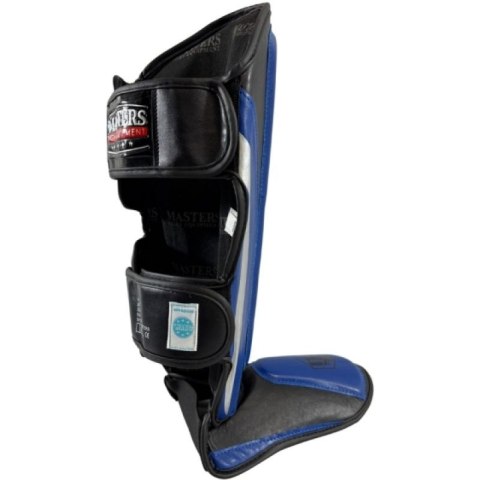 Nagolenniki Masters NS-PU-FT (WAKO APPROVED) 119111-02M niebieski+XS