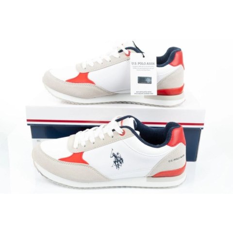 Buty sportowe U.S. Polo ASSN. M UP21M48062-WHI-RED01 40
