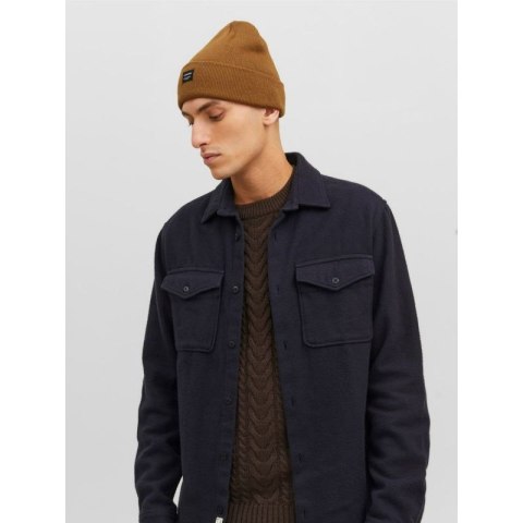 Czapka Jack & Jones Jacdna Beanie Noos M 12092815 brązowa uniwersalny