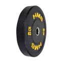 Talerz olimpijski HMS YELLOW BUMPER 15 kg HTBR15 N/A