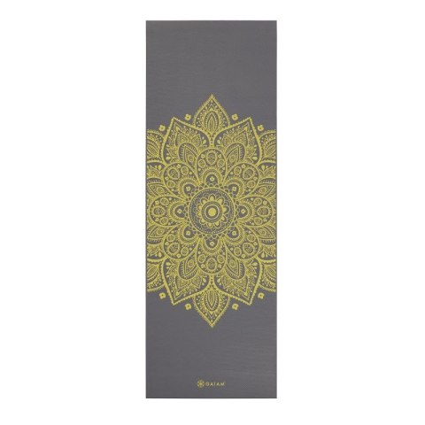 Mata do jogi Gaiam "CITRON SUNDIAL" 6mm 61333 N/A