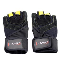 Rękawice na siłownię Black/Yellow HMS RST01 r.L N/A