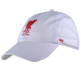 Czapka z daszkiem 47 Brand EPL FC Liverpool Clean Up Cap EPL-RGW04GWS-WHA