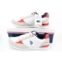 Buty sportowe U.S. Polo ASSN. M UP21M48062-WHI-RED01 40