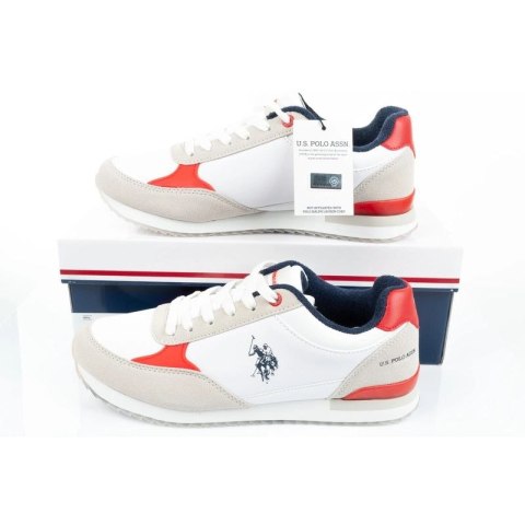 Buty sportowe U.S. Polo ASSN. M UP21M48062-WHI-RED01 40