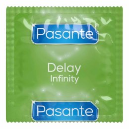 Pasante Delay/Infinity Condoms Bulk Packs 144 pcs