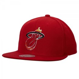 Czapka Mitchell & Ness NBA Miami Heat Team Ground 2.0 Snapback Hwc Heat HHSS3258-MHEYYPPPRED1