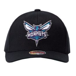 Czapka z daszkiem Mitchell & Ness NBA Charlotte Hornets HHSSINTL102-CHOYYPPPBLCK