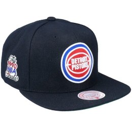 Czapka z daszkiem Mitchell & Ness NBA Detroit Pistons Top Spot Snapback Hwc Pistons HHSS2976-DPIYYPPPBLCK