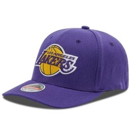 Czapka z daszkiem Mitchell & Ness NBA Los Angeles Lakers Team Ground 2.0 Stretch Snapback Lakers HHSS3257-LALYYPPPPURP