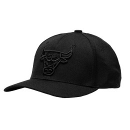 Czapka z daszkiem Mitchell & Ness NBA Logo Classic Chicago Bulls HHSSINTL101-CBUYYPPPBLCK