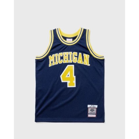 Koszulka Mitchell & Ness NCAA Swingman Road Jersey Michigan1991 Chris Webber SMJY4437-UMI91CWEASBL