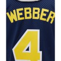 Koszulka Mitchell & Ness NCAA Swingman Road Jersey Michigan1991 Chris Webber SMJY4437-UMI91CWEASBL