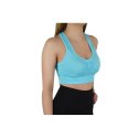 Biustonosz GymHero Miami Cute Bra W BASIC-BABYBLUE