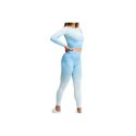 Legginsy GymHero Leggins Ombre W LEG-BABYBLUE