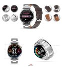 Smartwatch Giewont Vertex SmartCall GW450-6 Silver/Brown Leather