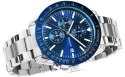 Zegarek Męski Giewont PrimeChrono GW8620-2 Chronograf Silver/Blue