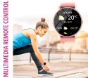 Smartwatch Rubicon RNCF01-3 Różowo-Różowy