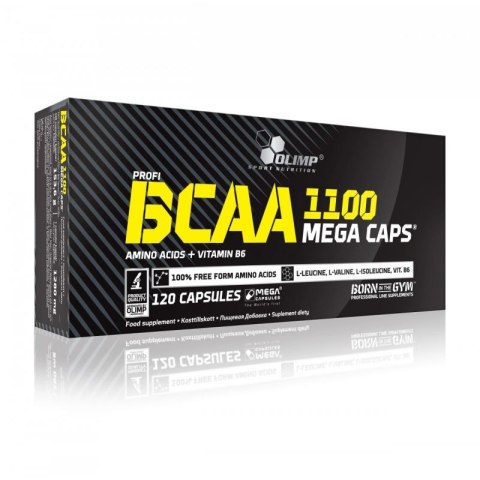 BCAA MegaCaps OLIMP 120 kapsułek N/A