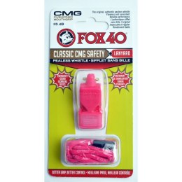 Gwizdek FOX CMG Classic Safety + sznurek 9603-0408 różowy N/A