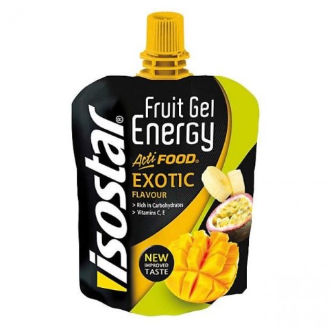 Żel Energy ActiFood Isostar 90g owoce egzotyczne N/A