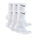 Skarpety Nike Everyday Cushion Crew 6Pak SX7666-100 47 - 50