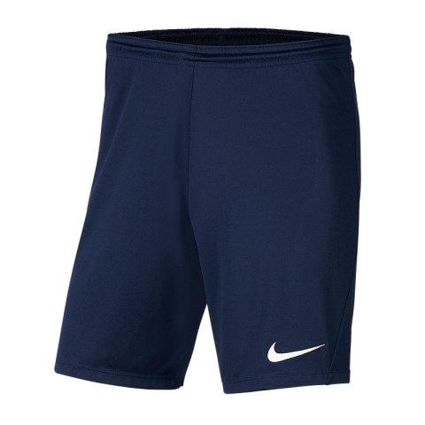 Spodenki Nike Park III Knit Jr BV6865-410 122 cm