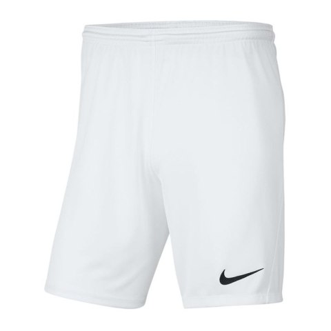 Spodenki Nike Park III Knit Jr BV6865-100 128 cm