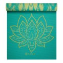 Mata do Jogi dwustronna GAIAM Turquoise Lotus 6 MM 62344 N/A