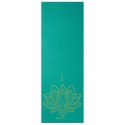 Mata do Jogi dwustronna GAIAM Turquoise Lotus 6 MM 62344 N/A