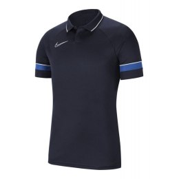 Koszulka Nike Academy 21 polo Jr CW6106-453 L (147-158cm)