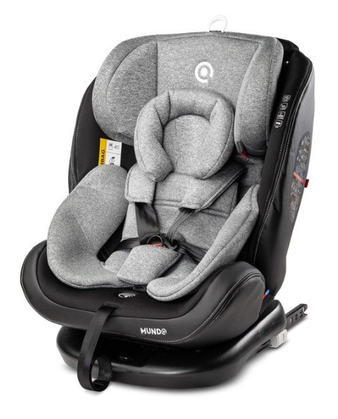 FOTELIK MUNDO 0-36 KG ISOFIX GREY